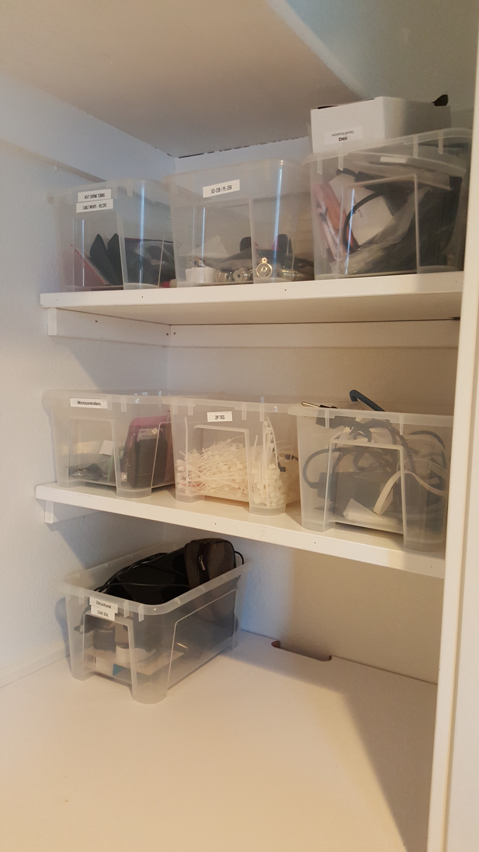 Ample storage!