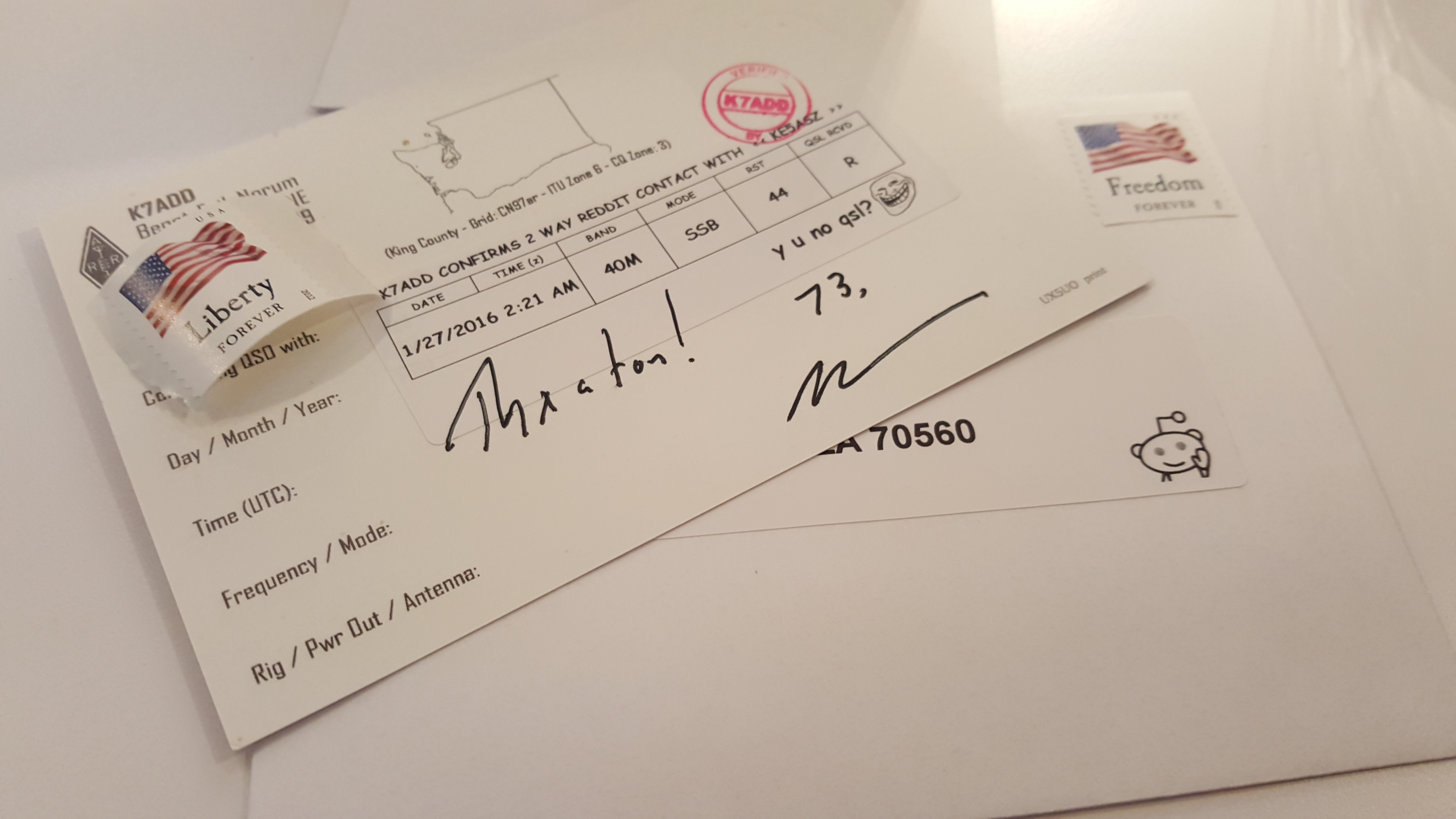 Custom QSL Labels / DXKeeper