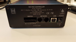 Two "ShackLAN" ports, no DB9